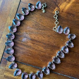 J Crew Amethyst Statement Neckline